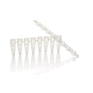 Capped 0.2mL 8-Strip PCR Tubes | RNase/DNase-Free