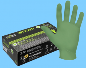 Showa 6110PF Green Nitrile EBT Gloves