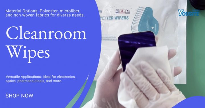 Keep Your Cleanroom Clean with Our Pre-Moistened Wipes and Cleanroom Cloths