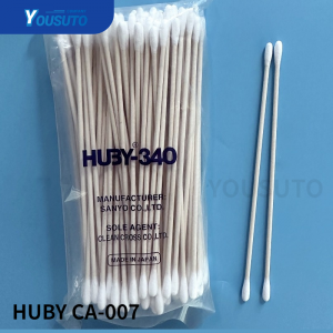 Double Headed, Long Rod Cotton Swab CA-007 (HUBY, 100PCS)